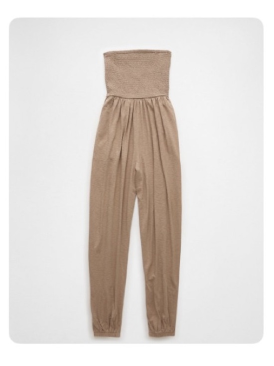 American Eagle Outfitters Pants - A&E Sunchaser Knit Smocked Tube Jumpsuit